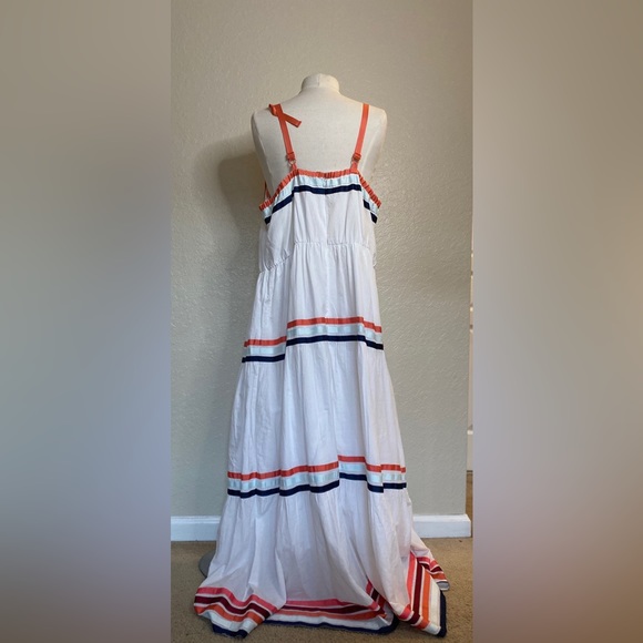 Lane Bryant Tie Strap Tiered Maxi Dress - Size 18W - NWT - Picture 9 of 14